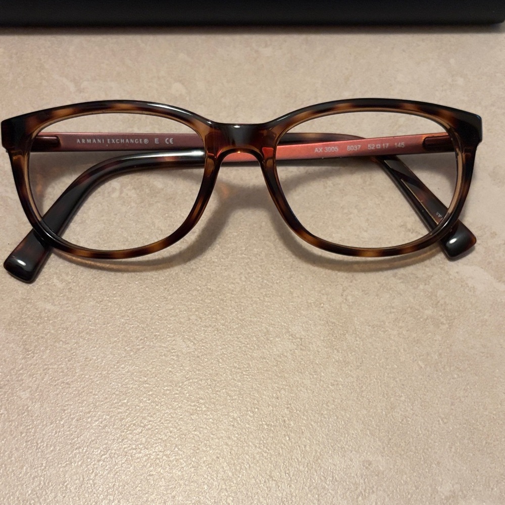 Armani Exchange Brown Tortoise Glasses